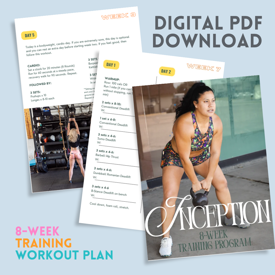 Inception 8-Week Training Program