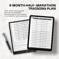 6 Month Half-Marathon Running Plan
